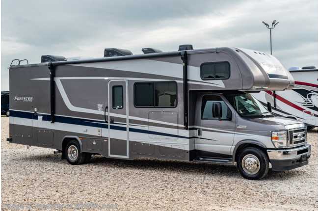 2021 Forest River Forester 3271S Bunk Model W/ Theater Seats, 2 A/Cs, Solar, Ext TV, Auto Jacks &amp; FBP