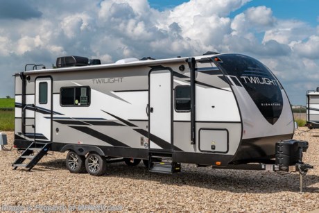 4-14-21 &lt;a href=&quot;http://www.mhsrv.com/travel-trailers/&quot;&gt;&lt;img src=&quot;http://www.mhsrv.com/images/sold-traveltrailer.jpg&quot; width=&quot;383&quot; height=&quot;141&quot; border=&quot;0&quot;&gt;&lt;/a&gt;  The 2021 Twilight Luxury Travel Trailer by Thor Industry&#39;s Cruiser RV Division. Model TWS 2400 is approximately 28 feet 11 inches in length featuring a large living area, large windows for tons of natural light and upgraded amenities inside &amp; out! This amazing RV hosts the Signature Package which features a King Size Serta Comfort Mattress, Dual Nightstands w/ 110v Power, Black-Out Roller Shades, Adjustable Reading Lights w/ USB Charging Ports, Goodyear Tires w/ Aluminum Rims, Dexter Axles, Rear Ladder w/ Walkable Roof, Power Tongue Jack, 15K BTU High-Performance AC, Whole-Home Dual Ducted AC System, Insulated Holding Tanks w/ Forced Heat Protection , Triple Seal Slide System Technology, Rain-A-Way Radius Roof Construction, Solid Surface Kitchen Countertops, Stainless Steel Fridge, Gourmet Recessed Oven, High Output Range Hood,  Residential High-Rise Faucet w/ Pull-out Sprayer, Dream Dinette Tech System, Residential Tri-Fold Sofa, Porcelain Toilet, Large LED TV and a Bluetooth Stereo System. This Twilight also features the optional 50 amp service, theater seats IPO tri-fold sofa and stabilizer jacks option. MSRP $37,149 excluding freight &amp; destination charges to MHSRV. For additional details on this unit and our entire inventory including brochures, window sticker, videos, photos, reviews &amp; testimonials as well as additional information about Motor Home Specialist and our manufacturers please visit us at MHSRV.com or call 800-335-6054. At Motor Home Specialist, we DO NOT charge any prep or orientation fees like you will find at other dealerships. All sale prices include a 200-point inspection, interior &amp; exterior wash, detail service and a fully automated high-pressure rain booth test and coach wash that is a standout service unlike that of any other in the industry. You will also receive a thorough coach orientation with an MHSRV technician, a night stay in our delivery park featuring landscaped and covered pads with full hook-ups and much more! Read Thousands upon Thousands of 5-Star Reviews at MHSRV.com and See What They Had to Say About Their Experience at Motor Home Specialist. WHY PAY MORE? WHY SETTLE FOR LESS?