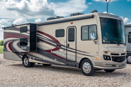 /sold 8/6/20 Used Fleetwood RV for sale- 2018 Fleet wood Bounder 36H bath &amp; &#189; bunk model with 3 slides and 13,440 miles. This RV is approximately 37 feet and 7 inches in length and features an automatic leveling system, V-10 engine Ford chassis, 7KW Onan generator, 3 camera monitoring system, 2 ducted A/Cs, electric and gas water heater, power patio awning, pass thru storage, LED running lights, black tank rinsing system, water filtration system, 50 Amp power reel, exterior shower, exterior entertainment, solar, inverter, booth converts to sleeper, dual pane windows, fireplace, power roof vent, solid surface kitchen counters with sink covers, convection microwave, 3 burner range with oven, residential refrigerator with ice maker, glass door shower, combination washer and dryer, power overhead loft, 6 flat panel TVs and much more. For additional information and photos please visit Motor Home Specialist at www.MHSRV.com or call 800-335-6054.