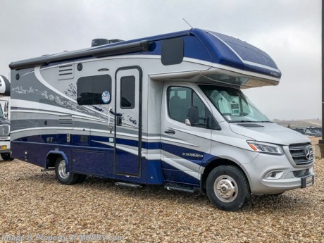 3/18/21 &lt;a href=&quot;http://www.mhsrv.com/other-rvs-for-sale/dynamax-rv/&quot;&gt;&lt;img src=&quot;http://www.mhsrv.com/images/sold-dynamax.jpg&quot; width=&quot;383&quot; height=&quot;141&quot; border=&quot;0&quot;&gt;&lt;/a&gt;  MSRP $166,449. The 2021 DynaMax Isata 3 Series model 24FW is approximately 24 feet 7 inches in length powered by a 3.0L V6 diesel engine on a Mercedes -Benz sprinter chassis and is backed by Dynamax’s industry-leading Two-Year limited Warranty. Dynamax Isata 3 Features a large 10.5” touchscreen infotainment center with smart wheel controls, navigation, “Hey Mercedes” voice controls, Apple Carplay &amp; Android Auto smartphone integration with Bluetooth capability, active lane keeping assist, adaptive cruise control, active brake assist, traffic sign assist, hill start assist, power &amp; heated swivel cab seats, attention assist, rescues assist, automatic high-beam assist, crosswind assist, electronic stability program, wet wiper system, sideview &amp; backup cameras on separate 7” monitor and now with hardwood cabinetry throughout! Optional features includes the beautiful full body paint, exterior lighting package with high performance LED headlamps, solar with amp controller, aluminum rims, cab over loft, automatic hydraulic leveling system, tire pressure monitoring system, powered theater seats IPO dinette, cocktail table between cab seats, cab seat booster cushions, and a 3.2KW Onan diesel generator IPO 3.6KW LP generator. A few standard features include the contemporary frameless windows, MaxxAir power vents, Trauma AquaGo water heater with hybrid technology, dual AGM maintenance free house batteries, convection microwave oven, kitchen solid surface countertops, full extension soft closing drawer guides where available, hidden hinges, ducted low profile 15,000 BTU A/C, 3.6KW Onan LP generator, inverter and so much more. For 2 year limited warranty details contact Dynamax or a MHSRV representative. For more complete details on this unit and our entire inventory including brochures, window sticker, videos, photos, reviews &amp; testimonials as well as additional information about Motor Home Specialist and our manufacturers please visit us at MHSRV.com or call 800-335-6054. At Motor Home Specialist, we DO NOT charge any prep or orientation fees like you will find at other dealerships. All sale prices include a 200-point inspection, interior &amp; exterior wash, detail service and a fully automated high-pressure rain booth test and coach wash that is a standout service unlike that of any other in the industry. You will also receive a thorough coach orientation with an MHSRV technician, an RV Starter&#39;s kit, a night stay in our delivery park featuring landscaped and covered pads with full hook-ups and much more! Read Thousands upon Thousands of 5-Star Reviews at MHSRV.com and See What They Had to Say About Their Experience at Motor Home Specialist. WHY PAY MORE?... WHY SETTLE FOR LESS?