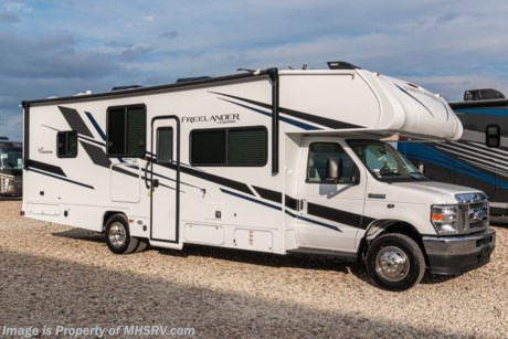 4-13-21 &lt;a href=&quot;http://www.mhsrv.com/coachmen-rv/&quot;&gt;&lt;img src=&quot;http://www.mhsrv.com/images/sold-coachmen.jpg&quot; width=&quot;383&quot; height=&quot;141&quot; border=&quot;0&quot;&gt;&lt;/a&gt;  MSRP $117,569. The All New Coachmen Freelander Model 29KB for sale at Motor Home Specialist; the #1 volume selling motor home dealership in the world! This Class C RV is approximately 30 feet and 5 inches in length and features a cabover loft and a Ford 4500 chassis. Additional options include equalizer stabilizer jacks, dual A/C w/ 15K BTU in front &amp; 11.5K in rear, molded fiberglass front cap-no window, spare tire and exterior entertainment center w/ 32&quot; TV and bluetooth soundbar. For more complete details on this unit and our entire inventory including brochures, window sticker, videos, photos, reviews &amp; testimonials as well as additional information about Motor Home Specialist and our manufacturers please visit us at MHSRV.com or call 800-335-6054. At Motor Home Specialist, we DO NOT charge any prep or orientation fees like you will find at other dealerships. All sale prices include a 200-point inspection, interior &amp; exterior wash, detail service and a fully automated high-pressure rain booth test and coach wash that is a standout service unlike that of any other in the industry. You will also receive a thorough coach orientation with an MHSRV technician, an RV Starter&#39;s kit, a night stay in our delivery park featuring landscaped and covered pads with full hook-ups and much more! Read Thousands upon Thousands of 5-Star Reviews at MHSRV.com and See What They Had to Say About Their Experience at Motor Home Specialist. WHY PAY MORE?... WHY SETTLE FOR LESS?