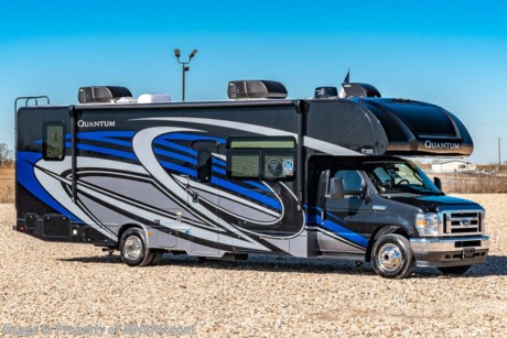 4-20/21 &lt;a href=&quot;http://www.mhsrv.com/thor-motor-coach/&quot;&gt;&lt;img src=&quot;http://www.mhsrv.com/images/sold-thor.jpg&quot; width=&quot;383&quot; height=&quot;141&quot; border=&quot;0&quot;&gt;&lt;/a&gt;  MSRP $153,671. New 2021 Thor Motor Coach Quantum JM31 Class C RV is approximately 32 feet 2 inches in length with two slides and a Ford E-450 chassis. New features for 2021 include new exterior designs, new decorative kitchen glass, LED tail-lights, interior design updates much more. Options include the Platinum &amp; Diamond packages which features the touchscreen dash radio, back-up monitor, stainless steel wheel liners, solid surface kitchen counter-top, premium window privacy shades, exterior shower, frameless windows, large convection microwave, residential refrigerator, 1800 watt inverter, automatic generator start, and the RS Suspension System by Mor-Ryde. Additional options include the beautiful full-body paint exterior, leatherette theater seats, a child safety tether, cabover safety net, (2) roof A/Cs, attic fan, power driver&#39;s seat, 100W Solar Charging System w/ power controller and a cockpit carpet mat. The Quantum luxury Class C RV has an incredible list of standard features including beautiful hardwood cabinets, a cabover loft with skylight (N/A with cabover entertainment center), dash applique, power windows and locks, power patio awning with integrated LED lighting, roof ladder, in-dash media center, Onan generator, cab A/C, battery disconnect switch and much more. For additional details on this unit and our entire inventory including brochures, window sticker, videos, photos, reviews &amp; testimonials as well as additional information about Motor Home Specialist and our manufacturers please visit us at MHSRV.com or call 800-335-6054. At Motor Home Specialist, we DO NOT charge any prep or orientation fees like you will find at other dealerships. All sale prices include a 200-point inspection, interior &amp; exterior wash, detail service and a fully automated high-pressure rain booth test and coach wash that is a standout service unlike that of any other in the industry. You will also receive a thorough coach orientation with an MHSRV technician, a night stay in our delivery park featuring landscaped and covered pads with full hook-ups and much more! Read Thousands upon Thousands of 5-Star Reviews at MHSRV.com and See What They Had to Say About Their Experience at Motor Home Specialist. WHY PAY MORE? WHY SETTLE FOR LESS?