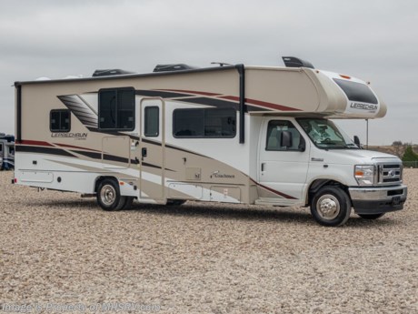 2-27-21 &lt;a href=&quot;http://www.mhsrv.com/coachmen-rv/&quot;&gt;&lt;img src=&quot;http://www.mhsrv.com/images/sold-coachmen.jpg&quot; width=&quot;383&quot; height=&quot;141&quot; border=&quot;0&quot;&gt;&lt;/a&gt;  MSRP $131,799. New 2021 Coachmen Leprechaun Model 298KB. This Luxury Class C RV measures approximately 30 feet 5 inches in length and is powered by V-8 7.3L engine and a Ford E-450 chassis. Motor Home Specialist includes the CRV Comfort Ride Premier Package option which features Bilstein front shocks (N/A on Chevy chassis), Firestone Ride-Rite adjustable rear air bags, stability control, dynamic balanced drive shaft system, heavy duty front and rear stabilizer bars that help to make the Leprechaun an amazingly comfortable ride. Additional options include the beautiful beautiful partial paint exterior, driver &amp; passenger swivel seats, cockpit folding table, combination washer/dryer, sideview cameras, dual A/C with 15K BTU in the front &amp; 11.5K BTU in the rear, exterior windshield cover, heated holding tank pads, spare tire, equalizer stabilizing jacks, bedroom TV &amp; DVD player, exterior entertainment center and a Wi-Fi Ranger. For even more details on this unit and our entire inventory including brochures, window sticker, videos, photos, reviews &amp; testimonials as well as additional information about Motor Home Specialist and our manufacturers please visit us at MHSRV.com or call 800-335-6054. At Motor Home Specialist, we DO NOT charge any prep or orientation fees like you will find at other dealerships. All sale prices include a 200-point inspection as well as an full interior &amp; exterior wash and detail service. You will also receive a thorough orientation with an MHSRV technician, an RV Starter&#39;s kit, a night stay in our delivery park featuring landscaped and covered pads with full hook-ups and much more! Read Thousands upon Thousands of 5-Star Reviews at MHSRV.com and See What Fellow RVers From Around the World had to Say About Their Experience at Motor Home Specialist. WHY PAY MORE?  WHY SETTLE FOR LESS?