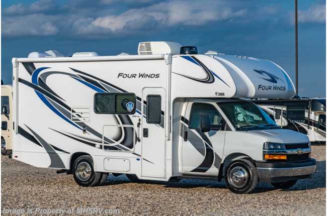 2021 Thor Motor Coach Four Winds 22B W/ 15K A/C, Ext TV &amp; Home Collection