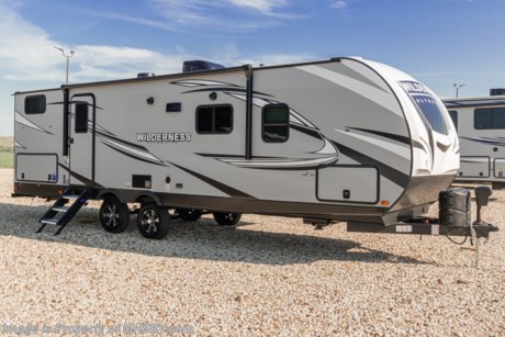 11/10/20 &lt;a href=&quot;http://www.mhsrv.com/travel-trailers/&quot;&gt;&lt;img src=&quot;http://www.mhsrv.com/images/sold-traveltrailer.jpg&quot; width=&quot;383&quot; height=&quot;141&quot; border=&quot;0&quot;&gt;&lt;/a&gt;  MSRP $36,719. The 2021 Heartland Wilderness travel trailer model 2725BH Bunk Model features 1 slide-out, double queen bunks, and an exterior kitchen. Optional equipment includes the Elite package, power tongue jack, power stabilizers, LED TV, central vacuum, and an upgraded A/C. This travel trailer also features the Wilderness Lightweight package which includes ducted A/C with crowned roof, laminated sidewalls, deep bowl kitchen sink, double door refrigerator, skylight in shower, tinted safety windows, stabilizer jacks, leaf spring suspension, king bed, dual 20lb. LP tanks with auto changeover, power vent in bathroom, foot flush toilet, gas/electric water heater, under bed storage, indoor &amp; outdoor speakers, steel ball bearing drawer guides, Wide Trax axle system, bumper with hose storage, enclosed underbelly, black tank flush, solar prep, back-up camera prep and much more. For additional details on this unit and our entire inventory including brochures, window sticker, videos, photos, reviews &amp; testimonials as well as additional information about Motor Home Specialist and our manufacturers please visit us at MHSRV.com or call 800-335-6054. At Motor Home Specialist, we DO NOT charge any prep or orientation fees like you will find at other dealerships. All sale prices include a 200-point inspection, interior &amp; exterior wash, detail service and a fully automated high-pressure rain booth test and coach wash that is a standout service unlike that of any other in the industry. You will also receive a thorough coach orientation with an MHSRV technician, a night stay in our delivery park featuring landscaped and covered pads with full hook-ups and much more! Read Thousands upon Thousands of 5-Star Reviews at MHSRV.com and See What They Had to Say About Their Experience at Motor Home Specialist. WHY PAY MORE? WHY SETTLE FOR LESS?