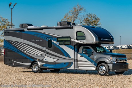 4-19-21 &lt;a href=&quot;http://www.mhsrv.com/thor-motor-coach/&quot;&gt;&lt;img src=&quot;http://www.mhsrv.com/images/sold-thor.jpg&quot; width=&quot;383&quot; height=&quot;141&quot; border=&quot;0&quot;&gt;&lt;/a&gt;  MSRP $225,818. New 2021 Thor Motor Coach Magnitude XG32 Super C is approximately 33 feet 6 inches in length with two slide outs and is powered by the Ford&#174; 6.7L Power Stroke&#174; V8 turbo diesel engine with 330HP, 825 lb.-ft. torque and 10 speed transmission with selectable drive modes including Tow/Haul, Eco, Deep Sand/Snow. Also includes a SYNC 3 Enhanced Voice Recognition Communications and Entertainment System, 8&quot; Color LCD touchscreen with swiping capability, 911 assist, AppLink and smart-charging USB ports and navigation. New features for 2021 include general d&#233;cor updates throughout the coach, HDMI switcher on all TVs, solar charging system with power controller, lights now deploy in the arms of the Care Free awning, new grill, automatic head lights and the FordPass Connect 4G Wi-Fi modem.  This beautiful RV also features the optional single child safety tether. The Magnitude Super C also features a 3 camera monitoring system, aluminum wheels, automatic leveling jacks, power patio awning with LED lighting, frameless windows, keyless entry, residential refrigerator, large OTR convection microwave, solid surface kitchen counter top, ball bearing drawer guides, king size bed, large TV in living area, exterior entertainment center with sound bar, 6KW Onan diesel generator with automatic generator start, multiplex wiring control system, tankless water heater, 1800-watt inverter and much more. For additional details on this unit and our entire inventory including brochures, window sticker, videos, photos, reviews &amp; testimonials as well as additional information about Motor Home Specialist and our manufacturers please visit us at MHSRV.com or call 800-335-6054. At Motor Home Specialist, we DO NOT charge any prep or orientation fees like you will find at other dealerships. All sale prices include a 200-point inspection, interior &amp; exterior wash, detail service and a fully automated high-pressure rain booth test and coach wash that is a standout service unlike that of any other in the industry. You will also receive a thorough coach orientation with an MHSRV technician, a night stay in our delivery park featuring landscaped and covered pads with full hook-ups and much more! Read Thousands upon Thousands of 5-Star Reviews at MHSRV.com and See What They Had to Say About Their Experience at Motor Home Specialist. WHY PAY MORE? WHY SETTLE FOR LESS?
