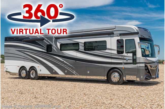 2021 American Coach American Dream 45A Bath &amp; 1/2 W/ 605HP, OH TV, King Bed, &amp; Tech Package