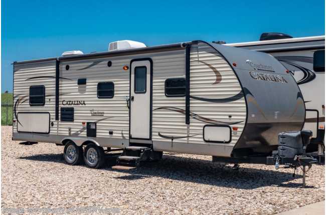 2014 Coachmen Catalina 273DBS Bunk Model W/ Pwr Awning, Ext. Shower &amp; 2 TVs