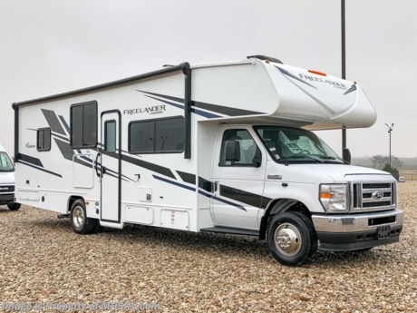 4-13-21 &lt;a href=&quot;http://www.mhsrv.com/coachmen-rv/&quot;&gt;&lt;img src=&quot;http://www.mhsrv.com/images/sold-coachmen.jpg&quot; width=&quot;383&quot; height=&quot;141&quot; border=&quot;0&quot;&gt;&lt;/a&gt;  MSRP $119,086. The All New Coachmen Freelander Model 29KB for sale at Motor Home Specialist; the #1 volume selling motor home dealership in the world! This Class C RV is approximately 30 feet and 5 inches in length and features a cabover loft and a Ford chassis. Additional options include dual recliners, driver &amp; passenger swivel seats, cockpit folding table, front 15K BTU A/C and rear 11.5K BTU A/C, spare tire, equalizer stabilizer jacks, and exterior entertainment center w/ bluetooth soundbar. For additional details on this unit and our entire inventory including brochures, window sticker, videos, photos, reviews &amp; testimonials as well as additional information about Motor Home Specialist and our manufacturers please visit us at MHSRV.com or call 800-335-6054. At Motor Home Specialist, we DO NOT charge any prep or orientation fees like you will find at other dealerships. All sale prices include a 200-point inspection, interior &amp; exterior wash, detail service and a fully automated high-pressure rain booth test and coach wash that is a standout service unlike that of any other in the industry. You will also receive a thorough coach orientation with an MHSRV technician, a night stay in our delivery park featuring landscaped and covered pads with full hook-ups and much more! Read Thousands upon Thousands of 5-Star Reviews at MHSRV.com and See What They Had to Say About Their Experience at Motor Home Specialist. WHY PAY MORE? WHY SETTLE FOR LESS?