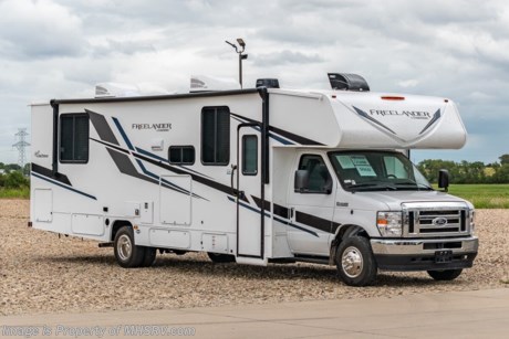 4-18  &lt;a href=&quot;http://www.mhsrv.com/coachmen-rv/&quot;&gt;&lt;img src=&quot;http://www.mhsrv.com/images/sold-coachmen.jpg&quot; width=&quot;383&quot; height=&quot;141&quot; border=&quot;0&quot;&gt;&lt;/a&gt;  MSRP $132,043. The All New Coachmen Freelander Model 31MB for sale at Motor Home Specialist; the #1 volume selling motor home dealership in the world! This Class C RV is approximately 32 feet and 11 inches in length and features a cabover loft and a Ford chassis. Additional options include driver/passenger swivel seats, windshield cover, cockpit folding table, equalizer stabilizer jacks, dual A/Cs and exterior entertainment center w/ 32&quot; TV &amp; bluetooth soundbar. For additional details on this unit and our entire inventory including brochures, window sticker, videos, photos, reviews &amp; testimonials as well as additional information about Motor Home Specialist and our manufacturers please visit us at MHSRV.com or call 800-335-6054. At Motor Home Specialist, we DO NOT charge any prep or orientation fees like you will find at other dealerships. All sale prices include a 200-point inspection, interior &amp; exterior wash, detail service and a fully automated high-pressure rain booth test and coach wash that is a standout service unlike that of any other in the industry. You will also receive a thorough coach orientation with an MHSRV technician, a night stay in our delivery park featuring landscaped and covered pads with full hook-ups and much more! Read Thousands upon Thousands of 5-Star Reviews at MHSRV.com and See What They Had to Say About Their Experience at Motor Home Specialist. WHY PAY MORE? WHY SETTLE FOR LESS?