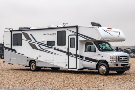 9/20/21  &lt;a href=&quot;http://www.mhsrv.com/coachmen-rv/&quot;&gt;&lt;img src=&quot;http://www.mhsrv.com/images/sold-coachmen.jpg&quot; width=&quot;383&quot; height=&quot;141&quot; border=&quot;0&quot;&gt;&lt;/a&gt;  MSRP $126,044. The All New Coachmen Freelander Model 31MB for sale at Motor Home Specialist; the #1 volume selling motor home dealership in the world! This Class C RV is approximately 32 feet and 11 inches in length and features a cabover loft and a Ford chassis. Additional options include dual recliners, driver/passenger swivel seats, equalizer stabilizer jacks, dual A/Cs, auto generator start, spare tire and exterior entertainment center w/ 32&quot; TV and bluetooth soundbar. For additional details on this unit and our entire inventory including brochures, window sticker, videos, photos, reviews &amp; testimonials as well as additional information about Motor Home Specialist and our manufacturers please visit us at MHSRV.com or call 800-335-6054. At Motor Home Specialist, we DO NOT charge any prep or orientation fees like you will find at other dealerships. All sale prices include a 200-point inspection, interior &amp; exterior wash, detail service and a fully automated high-pressure rain booth test and coach wash that is a standout service unlike that of any other in the industry. You will also receive a thorough coach orientation with an MHSRV technician, a night stay in our delivery park featuring landscaped and covered pads with full hook-ups and much more! Read Thousands upon Thousands of 5-Star Reviews at MHSRV.com and See What They Had to Say About Their Experience at Motor Home Specialist. WHY PAY MORE? WHY SETTLE FOR LESS?
