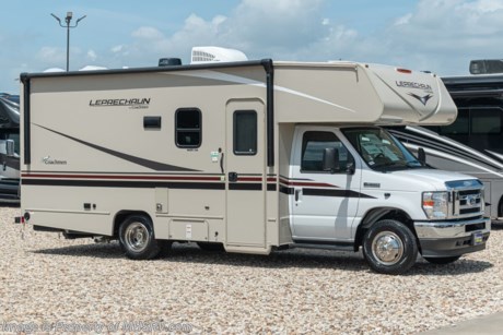 9/20/21  &lt;a href=&quot;http://www.mhsrv.com/coachmen-rv/&quot;&gt;&lt;img src=&quot;http://www.mhsrv.com/images/sold-coachmen.jpg&quot; width=&quot;383&quot; height=&quot;141&quot; border=&quot;0&quot;&gt;&lt;/a&gt;  MSRP $103,801. New 2021 Coachmen Leprechaun Model 210RS. This Class C RV measures approximately 24 feet 9 inches in length with a cabover loft, Ford chassis and the Adventure Plus Package which features sideview cameras, 6 Gallon gas &amp; electric water heater, and a convection oven. Options include driver &amp; passenger swivel seats, child safety net, exterior windshield cover, and running boards. For more complete details on this unit and our entire inventory including brochures, window sticker, videos, photos, reviews &amp; testimonials as well as additional information about Motor Home Specialist and our manufacturers please visit us at MHSRV.com or call 800-335-6054. At Motor Home Specialist, we DO NOT charge any prep or orientation fees like you will find at other dealerships. All sale prices include a 200-point inspection, interior &amp; exterior wash, detail service and a fully automated high-pressure rain booth test and coach wash that is a standout service unlike that of any other in the industry. You will also receive a thorough coach orientation with an MHSRV technician, an RV Starter&#39;s kit, a night stay in our delivery park featuring landscaped and covered pads with full hook-ups and much more! Read Thousands upon Thousands of 5-Star Reviews at MHSRV.com and See What They Had to Say About Their Experience at Motor Home Specialist. WHY PAY MORE?... WHY SETTLE FOR LESS?