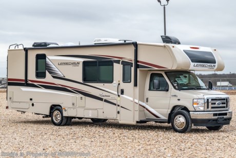 2-27-21 &lt;a href=&quot;http://www.mhsrv.com/coachmen-rv/&quot;&gt;&lt;img src=&quot;http://www.mhsrv.com/images/sold-coachmen.jpg&quot; width=&quot;383&quot; height=&quot;141&quot; border=&quot;0&quot;&gt;&lt;/a&gt;  MSRP $131,190. New 2021 Coachmen Leprechaun Model 311FS. This Luxury Class C RV measures approximately 31 feet 10 inches in length and is powered by V-8 7.3L engine and a Ford E-450 chassis. Motor Home Specialist includes the CRV Comfort Ride Premier Package option which features Bilstein front shocks (N/A on Chevy chassis), Firestone Ride-Rite adjustable rear air bags, stability control, dynamic balanced drive shaft system, heavy duty front and rear stabilizer bars that help to make the Leprechaun an amazingly comfortable ride. Additional options include the beautiful cab painted exterior, driver &amp; passenger swivel seats, cockpit folding table, combination washer/dryer, dual A/C with 15K BTU in the front &amp; 11.5K BTU in the rear, windshield cover, spare tire, equalizer stabilizing jacks, molded fiberglass front cap w/ LED strip lights, exterior entertainment center and auto generator start. For even more details on this unit and our entire inventory including brochures, window sticker, videos, photos, reviews &amp; testimonials as well as additional information about Motor Home Specialist and our manufacturers please visit us at MHSRV.com or call 800-335-6054. At Motor Home Specialist, we DO NOT charge any prep or orientation fees like you will find at other dealerships. All sale prices include a 200-point inspection as well as an full interior &amp; exterior wash and detail service. You will also receive a thorough orientation with an MHSRV technician, an RV Starter&#39;s kit, a night stay in our delivery park featuring landscaped and covered pads with full hook-ups and much more! Read Thousands upon Thousands of 5-Star Reviews at MHSRV.com and See What Fellow RVers From Around the World had to Say About Their Experience at Motor Home Specialist. WHY PAY MORE?  WHY SETTLE FOR LESS?
