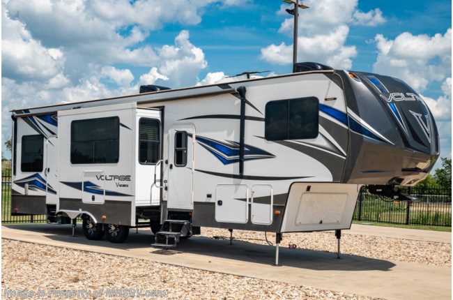 2016 Dutchmen Voltage V3605 Bunk Model W/ Theater Seats, 2 A/Cs, Fireplace &amp; 3 TVs