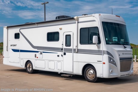 9/8/20 &lt;a href=&quot;http://www.mhsrv.com/winnebago-rvs/&quot;&gt;&lt;img src=&quot;http://www.mhsrv.com/images/sold-winnebago.jpg&quot; width=&quot;383&quot; height=&quot;141&quot; border=&quot;0&quot;&gt;&lt;/a&gt;  Used Winnebago RV for sale- 2018 Winnebago Intent 30R Bath &amp; &#189; with 2 slides and 6,457 miles. This RV is approximately 30 feet and 10 inches in length and features a 320HP Triton engine, QG 4KW Onan generator, 5K lb. hitch, automatic leveling system, ducted A/C, gas water heater, power patio awning, pass thru storage, docking lights, inverter, booth converts to sleeper, power roof vents, solid surface kitchen counters, 3 burner range with oven, glass door shower, power cab over bunk, 3 Flat Panel TVs and much more. For additional information and photos please visit Motor Home Specialist at www.MHSRV.com or call 800-335-6054.