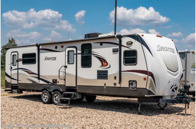 Keystone Rv Sprinter Kbs 2013 Keystone Sprinter 300KBS W/ Alum Rims, King Bed, Living Room TV