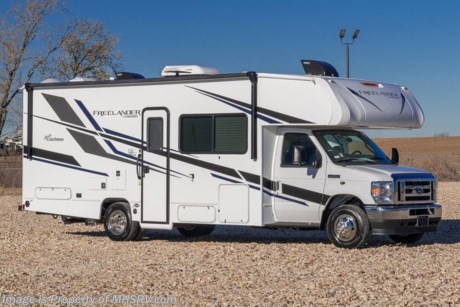4-13-21 &lt;a href=&quot;http://www.mhsrv.com/coachmen-rv/&quot;&gt;&lt;img src=&quot;http://www.mhsrv.com/images/sold-coachmen.jpg&quot; width=&quot;383&quot; height=&quot;141&quot; border=&quot;0&quot;&gt;&lt;/a&gt;  MSRP $117,679. The All New Coachmen Freelander Model 26DS for sale at Motor Home Specialist; the #1 volume selling motor home dealership in the world! This Class C RV is approximately 27 feet and 5 inches in length and features a cabover loft and a Ford 4500 chassis. Additional options include driver/passenger swivel seats, equalizer stabilizer jacks, dual A/C w/ 15K BTU in front &amp; 11.5K in rear, front cap not window, spare tire and exterior entertainment center w/ 32&quot; TV and bluetooth soundbar. For more complete details on this unit and our entire inventory including brochures, window sticker, videos, photos, reviews &amp; testimonials as well as additional information about Motor Home Specialist and our manufacturers please visit us at MHSRV.com or call 800-335-6054. At Motor Home Specialist, we DO NOT charge any prep or orientation fees like you will find at other dealerships. All sale prices include a 200-point inspection, interior &amp; exterior wash, detail service and a fully automated high-pressure rain booth test and coach wash that is a standout service unlike that of any other in the industry. You will also receive a thorough coach orientation with an MHSRV technician, an RV Starter&#39;s kit, a night stay in our delivery park featuring landscaped and covered pads with full hook-ups and much more! Read Thousands upon Thousands of 5-Star Reviews at MHSRV.com and See What They Had to Say About Their Experience at Motor Home Specialist. WHY PAY MORE?... WHY SETTLE FOR LESS?