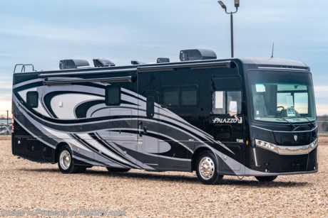 7-2-21 &lt;a href=&quot;http://www.mhsrv.com/thor-motor-coach/&quot;&gt;&lt;img src=&quot;http://www.mhsrv.com/images/sold-thor.jpg&quot; width=&quot;383&quot; height=&quot;141&quot; border=&quot;0&quot;&gt;&lt;/a&gt; MSRP $275,925. The New 2021 Thor Motor Coach Palazzo Diesel Pusher Model 37.4 features theater seats, a power drop down loft, 100-watt solar charging system, 340 HP Cummins diesel engine with 700 lbs. of torque and a Freightliner XC chassis. This RV also includes the Studio Collection package! Standard features include bluetooth soundbar &amp; large LED Tv in the exterior entertainment center, induction cooktop, touchscreen multiplex control system with smartphone app, Winegard ConnecT 2.0 4G/Wi-Fi system, 360 Siphon Vent cap and metal adjustable shelving hardware throughout. The Palazzo also features a Carefree Latitude legless awning with Fixguard weather wrap, invisible front paint protection &amp; front electric drop-down overhead loft, 6,000 Onan diesel generator with AGS, solid surface counters, power driver&#39;s seat, inverter, residential refrigerator, solid surface countertops, (2) ducted roof A/C units, 3-camera monitoring system, one piece windshield, fiberglass storage compartments, fully automatic hydraulic leveling system, automatic entry step and much more. For more complete details on this unit and our entire inventory including brochures, window sticker, videos, photos, reviews &amp; testimonials as well as additional information about Motor Home Specialist and our manufacturers please visit us at MHSRV.com or call 800-335-6054. At Motor Home Specialist, we DO NOT charge any prep or orientation fees like you will find at other dealerships. All sale prices include a 200-point inspection, interior &amp; exterior wash, detail service and a fully automated high-pressure rain booth test and coach wash that is a standout service unlike that of any other in the industry. You will also receive a thorough coach orientation with an MHSRV technician, an RV Starter&#39;s kit, a night stay in our delivery park featuring landscaped and covered pads with full hook-ups and much more! Read Thousands upon Thousands of 5-Star Reviews at MHSRV.com and See What They Had to Say About Their Experience at Motor Home Specialist. WHY PAY MORE?... WHY SETTLE FOR LESS?