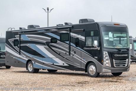 9/15/21  &lt;a href=&quot;http://www.mhsrv.com/thor-motor-coach/&quot;&gt;&lt;img src=&quot;http://www.mhsrv.com/images/sold-thor.jpg&quot; width=&quot;383&quot; height=&quot;141&quot; border=&quot;0&quot;&gt;&lt;/a&gt;  The 2022 Thor Motor Coach Challenger 37FH Bath &amp; 1/2 luxury RV measures approximately 38 feet 11 inches in length and features (3) slide-out rooms, king size Tilt-A-View bed, fireplace, frameless dual pane windows, exterior entertainment center, LED lighting, residential refrigerator, inverter and bedroom TV. This beautiful new motorhome also features the new Ford chassis with 7.3L PFI V-8, 350HP, 468 ft. lbs. torque engine, a 6-speed TorqShift&#174; automatic transmission, an updated instrument cluster, automatic headlights and a tilt/telescoping steering wheel. Optional features include the beautiful full body paint and leatherette theater seats. A few new features include general d&#233;cor updates throughout the coach, a full recline mechanism on the theater seats, front cap with accent lighting, solar charging system with power controller and much more. The Thor Motor Coach Challenger also features aluminum wheels, fully automatic hydraulic leveling system, all tile backsplash, electric overhead Hide-Away loft, electric patio awning with LED lighting, side hinged baggage doors, roller day/night shades, solid surface kitchen counter, dual roof A/C units, 5,500 Onan generator as well as heated and enclosed holding tanks. For additional details on this unit and our entire inventory including brochures, window sticker, videos, photos, reviews &amp; testimonials as well as additional information about Motor Home Specialist and our manufacturers please visit us at MHSRV.com or call 800-335-6054. At Motor Home Specialist, we DO NOT charge any prep or orientation fees like you will find at other dealerships. All sale prices include a 200-point inspection, interior &amp; exterior wash, detail service and a fully automated high-pressure rain booth test and coach wash that is a standout service unlike that of any other in the industry. You will also receive a thorough coach orientation with an MHSRV technician, a night stay in our delivery park featuring landscaped and covered pads with full hook-ups and much more! Read Thousands upon Thousands of 5-Star Reviews at MHSRV.com and See What They Had to Say About Their Experience at Motor Home Specialist. WHY PAY MORE? WHY SETTLE FOR LESS?
