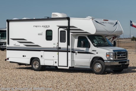 6-23-21 &lt;a href=&quot;http://www.mhsrv.com/coachmen-rv/&quot;&gt;&lt;img src=&quot;http://www.mhsrv.com/images/sold-coachmen.jpg&quot; width=&quot;383&quot; height=&quot;141&quot; border=&quot;0&quot;&gt;&lt;/a&gt;  MSRP $97,151. The All New Coachmen Freelander Model 21RS for sale at Motor Home Specialist; the #1 volume selling motor home dealership in the world! This Class C RV is approximately 24 feet and 3 inches in length and features a cabover loft and a Ford chassis. Additional options include driver and passenger swivel seats, running boards, exterior windshield cover, child safety ladder, and a slideout awning. For more complete details on this unit and our entire inventory including brochures, window sticker, videos, photos, reviews &amp; testimonials as well as additional information about Motor Home Specialist and our manufacturers please visit us at MHSRV.com or call 800-335-6054. At Motor Home Specialist, we DO NOT charge any prep or orientation fees like you will find at other dealerships. All sale prices include a 200-point inspection, interior &amp; exterior wash, detail service and a fully automated high-pressure rain booth test and coach wash that is a standout service unlike that of any other in the industry. You will also receive a thorough coach orientation with an MHSRV technician, an RV Starter&#39;s kit, a night stay in our delivery park featuring landscaped and covered pads with full hook-ups and much more! Read Thousands upon Thousands of 5-Star Reviews at MHSRV.com and See What They Had to Say About Their Experience at Motor Home Specialist. WHY PAY MORE?... WHY SETTLE FOR LESS?