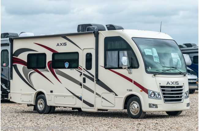 2021 Thor Motor Coach Axis 24.3 RV W/ Home Collection, Stabilizers, Pwr ...