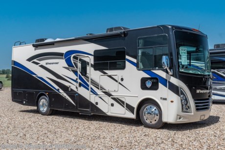2/20/2024  &lt;a href=&quot;http://www.mhsrv.com/thor-motor-coach/&quot;&gt;&lt;img src=&quot;http://www.mhsrv.com/images/sold-thor.jpg&quot; width=&quot;383&quot; height=&quot;141&quot; border=&quot;0&quot;&gt;&lt;/a&gt;  OVER 46% OFF MSRP! DON&#39;T MISS THE BUY OF ALL BUYS! MUST CLOSE WITHIN 4 DAYS OF DEPOSIT. SALE PRICE INCLUDES $5,000 FACTORY REBATE. OFFER ENDS DEC. 31ST 2023. MSRP $210,391. New 2023 Thor Motor Coach Windsport 31C is approximately 32 feet and 10 inches in length with 2 slides, king size bed, exterior TV, and automatic leveling jacks. This beautiful new motorhome also features the new Ford chassis with 7.3L PFI V-8, a 6-speed TorqShift&#174; automatic transmission, an updated instrument cluster, automatic headlights and a tilt/telescoping steering wheel. Options include the beautiful partial paint exterior and solar with power controller. The Thor Motor Coach Windsport RV also features tinted one piece windshield, multiple USB charging ports throughout, metal shelf brackets, backlit Firefly multiplex entry switch, Winegard ConnecT WiFi extender +4G,  heated and enclosed underbelly, black tank flush, LED ceiling lighting, bedroom TV, LED running and marker lights, power driver&#39;s seat, power overhead loft, power patio awning with LED lighting, night shades, flush covered glass stovetop, refrigerator, microwave, MAX PACK which upgrades the chassis to a 22,000-lb Ford F53, 235/80R 22.5&quot; tires, polished aluminum wheels and in creased basement storage capacity, and much more. For additional details on this unit and our entire inventory including brochures, window sticker, videos, photos, reviews &amp; testimonials as well as additional information about Motor Home Specialist and our manufacturers please visit us at MHSRV.com or call 800-335-6054. At Motor Home Specialist, we DO NOT charge any prep or orientation fees like you will find at other dealerships. All sale prices include a 200-point inspection, interior &amp; exterior wash, detail service and a fully automated high-pressure rain booth test and coach wash that is a standout service unlike that of any other in the industry. You will also receive a thorough coach orientation with an MHSRV technician, a night stay in our delivery park featuring landscaped and covered pads with full hook-ups and much more! Read Thousands upon Thousands of 5-Star Reviews at MHSRV.com and See What They Had to Say About Their Experience at Motor Home Specialist. WHY PAY MORE? WHY SETTLE FOR LESS?