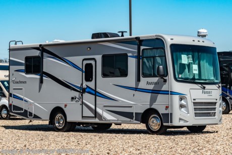 9/20/21  &lt;a href=&quot;http://www.mhsrv.com/coachmen-rv/&quot;&gt;&lt;img src=&quot;http://www.mhsrv.com/images/sold-coachmen.jpg&quot; width=&quot;383&quot; height=&quot;141&quot; border=&quot;0&quot;&gt;&lt;/a&gt;  MSRP $119,368. The New 2021 Coachmen Pursuit 27XPS for sale at Motor Home Specialist; the #1 Volume Selling Motor Home Dealership in the World. This beautiful RV is approximately 29 feet in length with an overhead loft, sofa with storage, a V8 Ford engine, and a Ford chassis. This Pursuit features self closing ball bearing drawer guides, brushed nickel hardware, LED Coach TV, outside shower, black tank flush, stainless steel range hood, stainless steel double door refrigerator, high rise kitchen faucet, stainless steel double bowl kitchen sink, stainless steel 3 burner range with recessed glass cover, stainless steel microwave oven, coach command center, interior LED lights, power stabilizing jacks, 8K lb. hitch with 7-way plug, exterior propane hookup and much more. For more complete details on this unit and our entire inventory including brochures, window sticker, videos, photos, reviews &amp; testimonials as well as additional information about Motor Home Specialist and our manufacturers please visit us at MHSRV.com or call 800-335-6054. At Motor Home Specialist, we DO NOT charge any prep or orientation fees like you will find at other dealerships. All sale prices include a 200-point inspection, interior &amp; exterior wash, detail service and a fully automated high-pressure rain booth test and coach wash that is a standout service unlike that of any other in the industry. You will also receive a thorough coach orientation with an MHSRV technician, an RV Starter&#39;s kit, a night stay in our delivery park featuring landscaped and covered pads with full hook-ups and much more! Read Thousands upon Thousands of 5-Star Reviews at MHSRV.com and See What They Had to Say About Their Experience at Motor Home Specialist. WHY PAY MORE?... WHY SETTLE FOR LESS?