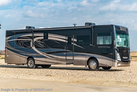 9-10 &lt;a href=&quot;http://www.mhsrv.com/coachmen-rv/&quot;&gt;&lt;img src=&quot;http://www.mhsrv.com/images/sold-coachmen.jpg&quot; width=&quot;383&quot; height=&quot;141&quot; border=&quot;0&quot;&gt;&lt;/a&gt;  MSRP $287,790. All-New 2022 Coachmen Sportscoach SRS 376ES measures approximately 40 feet in length. Floor plan highlights include (2) slide-out rooms, a large LED TV in the living room, a residential refrigerator, a power drop down overhead bunk and a spacious master suite with king size bed. It is powered by a 340HP Cummins&#174; 6.7L diesel engine, and Allison&#174; 6-speed automatic transmission. It rides on a Freightliner&#174; Custom Chassis with air brakes and air ride suspension. New features for 2021 include a newly designed front cap with back-lit badge, new headlamp styling, all new exterior paint colors &amp; schemes, 3 burner stovetop, (2) 15K BTU A/Cs w/ heat pumps, USB charging ports on each side of the bed, a roof mounted solar panel and beautiful new interior d&#233;cor updates throughout. Options include the amazing new SRS full body paint exterior with Diamond Shield paint protection, aluminum wheels,  outside kitchen, theater seating, power skylight, and a stack washer/dryer set. This beautiful luxury diesel RV also has an impressive list of standard features and construction highlights that truly set the Sportscoach apart including a 1-piece fiberglass roof, Azdel™ Nobel Select sidewalls, a diesel generator on a slide-out tray, a large exterior TV, 3-camera coach monitoring system, fully automatic leveling jacks, frameless tinted windows with safety glass, dual fuel fills, 22.5 radial tires with chrome wheel inserts, power patio awning, slide-out room awnings, pass-through basement storage, large bedroom TV, beautiful kitchen backsplash, padded vinyl ceilings, raised panel hardwood cabinet doors throughout, power front privacy shade, solid surface countertop, a large convection microwave, and 2000 watt Pure-Sine wave inverter to mention just a few. For additional details on this unit and our entire inventory including brochures, window sticker, videos, photos, reviews &amp; testimonials as well as additional information about Motor Home Specialist and our manufacturers please visit us at MHSRV.com or call 800-335-6054. At Motor Home Specialist, we DO NOT charge any prep or orientation fees like you will find at other dealerships. All sale prices include a 200-point inspection, interior &amp; exterior wash, detail service and a fully automated high-pressure rain booth test and coach wash that is a standout service unlike that of any other in the industry. You will also receive a thorough coach orientation with an MHSRV technician, a night stay in our delivery park featuring landscaped and covered pads with full hook-ups and much more! Read Thousands upon Thousands of 5-Star Reviews at MHSRV.com and See What They Had to Say About Their Experience at Motor Home Specialist. WHY PAY MORE? WHY SETTLE FOR LESS?