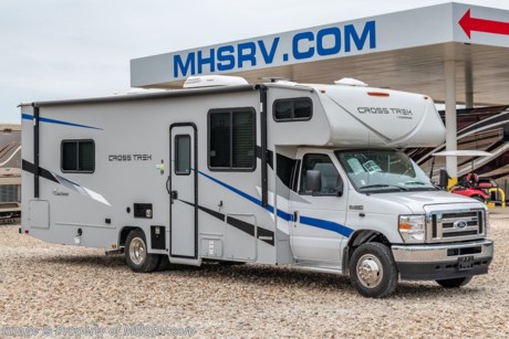 6-23-21 &lt;a href=&quot;http://www.mhsrv.com/coachmen-rv/&quot;&gt;&lt;img src=&quot;http://www.mhsrv.com/images/sold-coachmen.jpg&quot; width=&quot;383&quot; height=&quot;141&quot; border=&quot;0&quot;&gt;&lt;/a&gt;  MSRP $105,513. New 2021 Coachmen Cross Trek XL 30XG. The Cross Trek is one of the best values in class C RVs. The 30XG measures approximately 31 feet 4 inches in length. Floor plan highlights include flip up bed with underneath storage and bench, streamlined cabover bunk for increased visibility and a massive rear exterior storage bay great for extended off grid camping! It rides the Ford&#174; chassis with the all new high performance V-8 engine. Optional equipment includes dual auxiliary batteries, cockpit folding table, rotating pilot seat, child safety net and ladder, exterior entertainment center, side-view cameras, spare tire, exterior windshield cover, upgraded 15K A/C with heat pump and the Cross Trek XL Package which includes a 4KW generator, color infused sidewalls, power awning, Coachmen Comfort Ride air assist (N/A 22/23XG), exterior LED Halo tail lights, stainless steel wheel inserts, running boards, hitch, heated tank pad, water port, black tank flush, solar power prep, Omni&#174; directional antenna, touchscreen radio, back-up camera and monitor, coach TV, window shades, refrigerator, microwave, cooktop, charging center, ducted furnace, A/C, water heater, and LED interior lights. Additionally, the Coachmen Cross Trek XL features a host of standard features and construction highlights that include a crowned and laminated roof, Azdel&#174; Lamilux 4000 sidewalls and rear wall, hardwood shaker FPI doors and solid drawers, roller bearing drawer glides, skylight over shower, LED marker lights, power windows and locks, USB port and much more! For additional details on this unit and our entire inventory including brochures, window sticker, videos, photos, reviews &amp; testimonials as well as additional information about Motor Home Specialist and our manufacturers please visit us at MHSRV.com or call 800-335-6054. At Motor Home Specialist, we DO NOT charge any prep or orientation fees like you will find at other dealerships. All sale prices include a 200-point inspection, interior &amp; exterior wash, detail service and a fully automated high-pressure rain booth test and coach wash that is a standout service unlike that of any other in the industry. You will also receive a thorough coach orientation with an MHSRV technician, a night stay in our delivery park featuring landscaped and covered pads with full hook-ups and much more! Read Thousands upon Thousands of 5-Star Reviews at MHSRV.com and See What They Had to Say About Their Experience at Motor Home Specialist. WHY PAY MORE? WHY SETTLE FOR LESS?