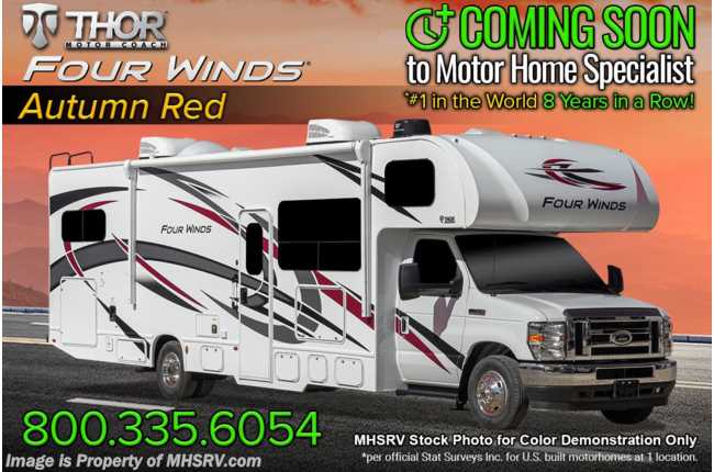 2023 Thor Motor Coach Four Winds 31EV &quot;Victory Series&quot; Ford® V8, Bunk House 2 A/Cs, MORryde© Suspension