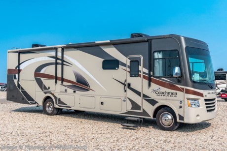2/9/21 &lt;a href=&quot;http://www.mhsrv.com/coachmen-rv/&quot;&gt;&lt;img src=&quot;http://www.mhsrv.com/images/sold-coachmen.jpg&quot; width=&quot;383&quot; height=&quot;141&quot; border=&quot;0&quot;&gt;&lt;/a&gt;  **Consignment** Used Coachmen RV for sale- 2018 Coachmen Mirada 35KB Bunk Model with 2 slides and 16,802 miles. This RV is approximately 36 feet and 10 inches in length and features automatic leveling system, Onan generator, 3 camera monitoring system, 2 Ducted A/Cs with a heat pump, electric/gas water heater, power patio awning, pass thru storage, LED running lights, black tank rinsing system, water filtration system, exterior shower, exterior entertainment, inverter, booth converts to sleeper, black out shades, solid surface kitchen counters with sink covers, 3 burner range with oven, residential refrigerator with ice maker, glass door shower, King bed, power cab over bunk, 3 Flat Panel TVs, and much more. For additional information and photos please visit Motor Home Specialist at www.MHSRV.com or call 800-335-6054.