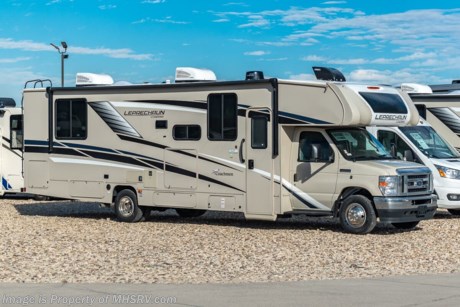 4-18-22  &lt;a href=&quot;http://www.mhsrv.com/coachmen-rv/&quot;&gt;&lt;img src=&quot;http://www.mhsrv.com/images/sold-coachmen.jpg&quot; width=&quot;383&quot; height=&quot;141&quot; border=&quot;0&quot;&gt;&lt;/a&gt;  MSRP $146,789. New 2022 Coachmen Leprechaun Model 319MB. This Luxury Class C RV measures approximately 32 feet 11 inches in length and is powered by V-8 7.3L engine and a Ford E-450 chassis. Motor Home Specialist includes the CRV Comfort Ride Premier Package option which features SumoSpring Front Shock Absorbers, SuperSpring Rear Self-Adjusting Helper Spring, Chassis Electronic Stability Control, Dynamic Balanced Driveshaft System and Heavy Duty Front and Rear Stabilizer Bars. Additional options include the beautiful painted cab exterior, driver &amp; passenger swivel seats, cockpit folding table, electric fireplace, exterior camp kitchen, dual A/Cs, exterior windshield cover, spare tire, aluminum rims, hydraulic leveling jacks, exterior entertainment center, and auto generator start.  For more complete details on this unit and our entire inventory including brochures, window sticker, videos, photos, reviews &amp; testimonials as well as additional information about Motor Home Specialist and our manufacturers please visit us at MHSRV.com or call 800-335-6054. At Motor Home Specialist, we DO NOT charge any prep or orientation fees like you will find at other dealerships. All sale prices include a 200-point inspection, interior &amp; exterior wash, detail service and a fully automated high-pressure rain booth test and coach wash that is a standout service unlike that of any other in the industry. You will also receive a thorough coach orientation with an MHSRV technician, an RV Starter&#39;s kit, a night stay in our delivery park featuring landscaped and covered pads with full hook-ups and much more! Read Thousands upon Thousands of 5-Star Reviews at MHSRV.com and See What They Had to Say About Their Experience at Motor Home Specialist. WHY PAY MORE?... WHY SETTLE FOR LESS?