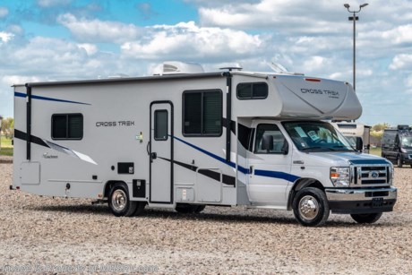 9/20/21  &lt;a href=&quot;http://www.mhsrv.com/coachmen-rv/&quot;&gt;&lt;img src=&quot;http://www.mhsrv.com/images/sold-coachmen.jpg&quot; width=&quot;383&quot; height=&quot;141&quot; border=&quot;0&quot;&gt;&lt;/a&gt;  MSRP $106,183. New 2021 Coachmen Cross Trail XL 30XG. The Cross Trail is one of the best values in class C RVs. The 30XG measures approximately 31 feet 4 inches in length. Floor plan highlights include flip up bed with underneath storage and bench, streamlined cabover bunk for increased visibility and a massive rear exterior storage bay great for extended off grid camping! It rides the Ford&#174; chassis with the all new high performance V-8 engine. Optional equipment includes dual auxiliary batteries, cockpit folding table, rotating pilot seats, child safety net and ladder, exterior entertainment center, side-view cameras, spare tire, exterior windshield cover, low profile 15K A/C with heat pump, rear ladder and the Cross Trail XL Package which includes a 4KW generator, color infused sidewalls, power awning, Coachmen Comfort Ride air assist (N/A 22/23XG), exterior LED Halo tail lights, stainless steel wheel inserts, running boards, hitch, heated tank pad, water port, black tank flush, solar power prep, Omni&#174; directional antenna, touchscreen radio, back-up camera and monitor, coach TV, window shades, refrigerator, microwave, cooktop, charging center, ducted furnace, A/C, water heater, and LED interior lights. Additionally, the Coachmen Cross Trail XL features a host of standard features and construction highlights that include a crowned and laminated roof, Azdel&#174; Lamilux 4000 sidewalls and rear wall, hardwood shaker FPI doors and solid drawers, roller bearing drawer glides, skylight over shower, LED marker lights, power windows and locks, USB port and much more! For additional details on this unit and our entire inventory including brochures, window sticker, videos, photos, reviews &amp; testimonials as well as additional information about Motor Home Specialist and our manufacturers please visit us at MHSRV.com or call 800-335-6054. At Motor Home Specialist, we DO NOT charge any prep or orientation fees like you will find at other dealerships. All sale prices include a 200-point inspection, interior &amp; exterior wash, detail service and a fully automated high-pressure rain booth test and coach wash that is a standout service unlike that of any other in the industry. You will also receive a thorough coach orientation with an MHSRV technician, a night stay in our delivery park featuring landscaped and covered pads with full hook-ups and much more! Read Thousands upon Thousands of 5-Star Reviews at MHSRV.com and See What They Had to Say About Their Experience at Motor Home Specialist. WHY PAY MORE? WHY SETTLE FOR LESS?