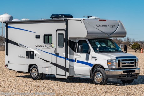 6-23-21 &lt;a href=&quot;http://www.mhsrv.com/coachmen-rv/&quot;&gt;&lt;img src=&quot;http://www.mhsrv.com/images/sold-coachmen.jpg&quot; width=&quot;383&quot; height=&quot;141&quot; border=&quot;0&quot;&gt;&lt;/a&gt;  MSRP $99,220. New 2021 Coachmen Cross Trek XL 22XG. The Cross Trek is one of the best values in class C RVs. The 22XG measures approximately 24 feet 3 inches in length. Floor plan highlights include flip up bed with underneath storage and bench, streamlined cabover bunk for increased visibility and a massive amounts of storage options great for extended off grid camping! It rides the Ford&#174; chassis with the all new high performance V-8 engine. Optional equipment includes driver and passenger swivel seats, dual auxiliary batteries, child safety net &amp; ladder, cockpit folding table, exterior entertainment center, side view cameras, spare tire, exterior windshield cover, upgraded 15K A/C with heat pump, and the Cross Trek XL Package which includes a 4KW generator, color infused sidewalls, power awning, Coachmen Comfort Ride air assist (N/A 22/23XG), exterior LED Halo tail lights, stainless steel wheel inserts, running boards, hitch, heated tank pad, water port, black tank flush, solar power prep, Omni&#174; directional antenna, touchscreen radio, back-up camera and monitor, coach TV, window shades, refrigerator, microwave, cooktop, charging center, ducted furnace, A/C, water heater, and LED interior lights. Additionally, the Coachmen Cross Trek XL features a host of standard features and construction highlights that include a crowned and laminated roof, Azdel&#174; Lamilux 4000 sidewalls and rear wall, hardwood shaker FPI doors and solid drawers, roller bearing drawer glides, skylight over shower, LED marker lights, power windows and locks, USB port and much more! For additional details on this unit and our entire inventory including brochures, window sticker, videos, photos, reviews &amp; testimonials as well as additional information about Motor Home Specialist and our manufacturers please visit us at MHSRV.com or call 800-335-6054. At Motor Home Specialist, we DO NOT charge any prep or orientation fees like you will find at other dealerships. All sale prices include a 200-point inspection, interior &amp; exterior wash, detail service and a fully automated high-pressure rain booth test and coach wash that is a standout service unlike that of any other in the industry. You will also receive a thorough coach orientation with an MHSRV technician, a night stay in our delivery park featuring landscaped and covered pads with full hook-ups and much more! Read Thousands upon Thousands of 5-Star Reviews at MHSRV.com and See What They Had to Say About Their Experience at Motor Home Specialist. WHY PAY MORE? WHY SETTLE FOR LESS?