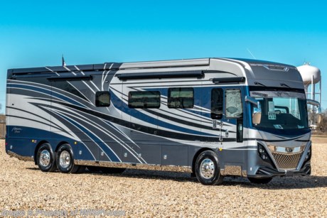 9/20/21 &lt;a href=&quot;http://www.mhsrv.com/american-coach-rv/&quot;&gt;&lt;img src=&quot;http://www.mhsrv.com/images/sold-americancoach.jpg&quot; width=&quot;383&quot; height=&quot;141&quot; border=&quot;0&quot;&gt;&lt;/a&gt;  MSRP $594,195. All New 2021 American Coach Dream 42Q Bath &amp; 1/2 rides on a custom-built Liberty by Freightliner chassis and is powered by a Cummins ISX turbocharged diesel engine with 450HP and 1250 ft. lbs. of torque. New Features for 2021 include push button start, automatic headlights, LCD dash display, new lower front cap, HWH flush slide system, HWH leveling system, blind spot detection system, additional insulation to front cap, upgraded generator, LED headlights, new dash with dual 10&quot; monitors, Samsung appliances, Samsung A/V, CPAP machine area added above bed, tiled slide floor, soft close latches, new articulating bed and more. This luxury bath &amp; 1/2 diesel motor home is approximately 42 feet and 11.5 inches in length and features a large shower, diesel Aqua Hot with rear ducted exhaust, independent front suspension, 20,000 lb. hitch receiver, Ultra Steer with Passive Steer on tag axle, high output dash climate control, 6-way power driver and passenger seating with lumbar support and power footrests as well as heated tile flooring throughout. Options include technology package, satellite, roof mounted second awning, sofa bed with air mattress, dishwasher, motion power lounge, exterior freezer, 1st full bay 90in slide out tray and a 2nd bay split slide-out tray. The 2021 American Coach Dream has a host of features including a full tile shower with teak bench, inverted three piece mirrors with integrated side cameras, 2800W Pure Sine Wave inverter, 12.5KW generator with power slide, lopro roof A/Cs with condensation lines, hydraulic and air leveling, contemporary ceiling plenum, large 4K TVs in the interior, Firefly multiplex system with Vega touchscreen, recessed cooktop with solid surface covers, fully enclosed roof ducting, security safe with keypad, residential refrigerator, articulating bed with deep overhead cabinets, RGB undercoach lighting, front stainless accents with backlit Dream logo, under slide-box LED lighting, Avionics entry door with air latches, bus-style fully enclosed entryway and so much more. 2021 products now feature the new American Coach Platinum Experience Warranty including 2 Year/24,000 mile limited warranty, 5 Year/50,000 mile structural warranty (including delamination), 3 Years Road side assistance through REV Assist, and a One year membership into the American Coach Association, the official club for American Coach owners Dedicated Concierge Team available via phone, email, online. For additional details on this unit and our entire inventory including brochures, window sticker, videos, photos, reviews &amp; testimonials as well as additional information about Motor Home Specialist and our manufacturers please visit us at MHSRV.com or call 800-335-6054. At Motor Home Specialist, we DO NOT charge any prep or orientation fees like you will find at other dealerships. All sale prices include a 200-point inspection, interior &amp; exterior wash, detail service and a fully automated high-pressure rain booth test and coach wash that is a standout service unlike that of any other in the industry. You will also receive a thorough coach orientation with an MHSRV technician, a night stay in our delivery park featuring landscaped and covered pads with full hook-ups and much more! Read Thousands upon Thousands of 5-Star Reviews at MHSRV.com and See What They Had to Say About Their Experience at Motor Home Specialist. WHY PAY MORE? WHY SETTLE FOR LESS?