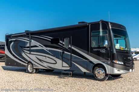 3/9/21 &lt;a href=&quot;http://www.mhsrv.com/coachmen-rv/&quot;&gt;&lt;img src=&quot;http://www.mhsrv.com/images/sold-coachmen.jpg&quot; width=&quot;383&quot; height=&quot;141&quot; border=&quot;0&quot;&gt;&lt;/a&gt;  **Consignment** Used Coachmen RV for sale- 2018 Coachmen Mirada Select 37TB Bath &amp; &#189; with 21,275 miles, theater seats, and 3 slides. This RV is approximately 37 feet 4 inches in length and features a electronic leveling system, 3 camera monitoring system, 2 Ducted A/Cs with 2 heat pumps, 5.5KW Onan generator, 5K lb. hitch, aluminum wheels, gas water heater, power patio awning, pass thru storage with side swing doors, black tank rinsing system, water filtration system, exterior shower, exterior entertainment center, inverter, booth converts to sleeper, dual pane windows, fireplace, solar/black out shades, solid surface kitchen counters with sink covers, convection microwave, 3 burner range with oven, residential refrigerator with ice maker, glass door shower with seat, stackable washer/dryer, King bed, 3 Flat Panel TVs, and much more. For more information and photos please visit Motor Home Specialist at www.MHSRV.com or call 800-335-6064.