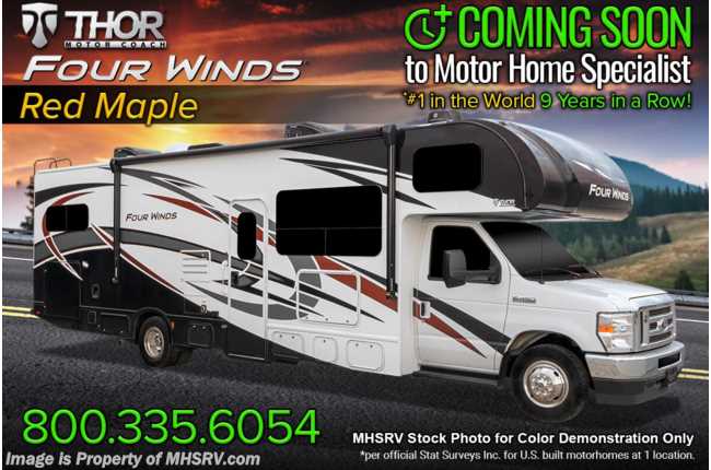 2023 Thor Motor Coach Four Winds 31W W/ Theater Seats, 2 A/Cs, Ext. TV, MORryde© Suspension