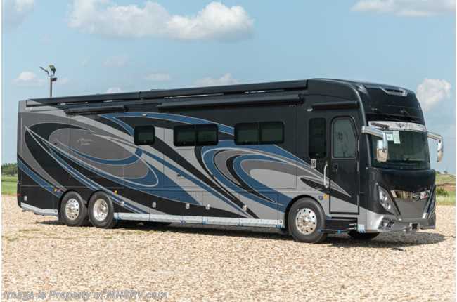 2022 American Coach American Tradition 42V Bath &amp; 1/2 W/ OH TV, King, 450HP, In-Motion Satellite, Dishwasher &amp; Tech Package