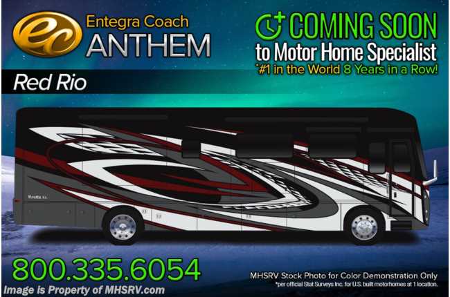 2023 Entegra Coach Reatta XL 39BH Bath &amp; 1/2 Bunk Model W/ 380HP Engine, Aqua Hot, Satellite, Theater Seating Sofa &amp; Upgraded Gen