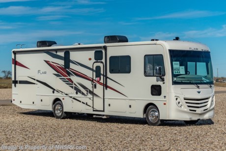 4-7 &lt;a href=&quot;http://www.mhsrv.com/fleetwood-rvs/&quot;&gt;&lt;img src=&quot;http://www.mhsrv.com/images/sold-fleetwood.jpg&quot; width=&quot;383&quot; height=&quot;141&quot; border=&quot;0&quot;&gt;&lt;/a&gt;   MSRP $182,080. New 2022 Fleetwood Flair 34J Bunk Model Class A Gas Crossover RV now available at Motor Home Specialist, the #1 Volume Selling Motor Home Dealership in the World. Options include the Oceanfront Collection decor, theater seating sofa and steering stabilizer system. For additional details on this unit and our entire inventory including brochures, window sticker, videos, photos, reviews &amp; testimonials as well as additional information about Motor Home Specialist and our manufacturers please visit us at MHSRV.com or call 800-335-6054. At Motor Home Specialist, we DO NOT charge any prep or orientation fees like you will find at other dealerships. All sale prices include a 200-point inspection, interior &amp; exterior wash, detail service and a fully automated high-pressure rain booth test and coach wash that is a standout service unlike that of any other in the industry. You will also receive a thorough coach orientation with an MHSRV technician, a night stay in our delivery park featuring landscaped and covered pads with full hook-ups and much more! Read Thousands upon Thousands of 5-Star Reviews at MHSRV.com and See What They Had to Say About Their Experience at Motor Home Specialist. WHY PAY MORE? WHY SETTLE FOR LESS?