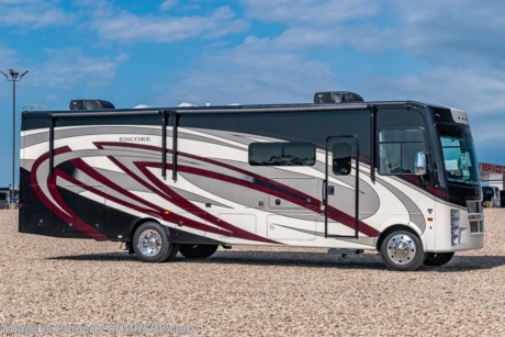 9/20/21  &lt;a href=&quot;http://www.mhsrv.com/coachmen-rv/&quot;&gt;&lt;img src=&quot;http://www.mhsrv.com/images/sold-coachmen.jpg&quot; width=&quot;383&quot; height=&quot;141&quot; border=&quot;0&quot;&gt;&lt;/a&gt;  M.S.R.P. $194,485 - New 2021 Coachmen Encore 325SS. This amazing new luxury class A motor home sets itself apart with many new innovative features including Coachmen’s patent pending Solarium power skylight! The 325SS measures approximately 35 feet 4 inches in length and features a full-wall slide, king size bed with specially designed storage system, a power drop-down loft, fireplace, spacious living and dining areas, and an exterior kitchen and entertainment center. This Encore is exceptionally well-appointed and features the upgraded stainless steel appliance package which includes a stainless steel residential refrigerator w/ 1000W inverter, a convection microwave, large cooktop, as well as a beautiful stainless steel farm house sink! Additional options include the beautiful Encore full-body paint exterior, power theater seating, power skylight, and a stackable washer/dryer. The Coachmen Encore features an incredible list of standard features and construction highlights as well. You will find the incomparable Azdel™ Noble Select Sidewalls, a one-piece fiberglass roof, a 5.5KW generator, an 8,000 lb. hitch, 50 Amp service, rear vision monitor w/ high definition backup and sideview cameras, automatic leveling jacks, 100W roof mounted solar panel, (2) 15K BTU A/Cs with heat pumps, soft closing drawers, solid surface countertops, WiFiRANGER™, and a touch screen radio with Apple CarPlay to mention just a few! The Encore is powered by the all new Ford&#174; 7.3L V8 with 350HP, 468 ft. lbs. torque, and a 6-speed TorqShift&#174; automatic transmission. Additionally you will find an upgraded suspension system, traction control, tilt and telescoping steering wheel, auto dimming dash lights, 22.5&quot; Aluminum wheels and much more! For additional details on this unit and our entire inventory including brochures, window sticker, videos, photos, reviews &amp; testimonials as well as additional information about Motor Home Specialist and our manufacturers please visit us at MHSRV.com or call 800-335-6054. At Motor Home Specialist, we DO NOT charge any prep or orientation fees like you will find at other dealerships. All sale prices include a 200-point inspection, interior &amp; exterior wash, detail service and a fully automated high-pressure rain booth test and coach wash that is a standout service unlike that of any other in the industry. You will also receive a thorough coach orientation with an MHSRV technician, a night stay in our delivery park featuring landscaped and covered pads with full hook-ups and much more! Read Thousands upon Thousands of 5-Star Reviews at MHSRV.com and See What They Had to Say About Their Experience at Motor Home Specialist. WHY PAY MORE? WHY SETTLE FOR LESS?
