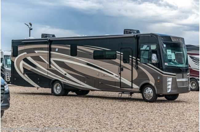 2022 Coachmen Encore 375RB Bath &amp; 1/2 Bunk Model W/B-O-W Living System, Solarium, King Bed w/ Storage System, Fireplace, Theater Seats, Stack W/D &amp; More!