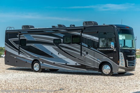 1/4/22  &lt;a href=&quot;http://www.mhsrv.com/thor-motor-coach/&quot;&gt;&lt;img src=&quot;http://www.mhsrv.com/images/sold-thor.jpg&quot; width=&quot;383&quot; height=&quot;141&quot; border=&quot;0&quot;&gt;&lt;/a&gt;  MSRP $247,100. The 2022 Thor Motor Coach Challenger 35MQ luxury RV measures approximately 37 feet in length and features (2) slide-out rooms including a full-wall slide, king size Tilt-A-View bed, frameless dual pane windows, exterior entertainment center, LED lighting, residential refrigerator, inverter and bedroom TV. This beautiful new motorhome also features the new Ford chassis with 7.3L PFI V-8, 350HP, 468 ft. lbs. torque engine, a 6-speed TorqShift&#174; automatic transmission, an updated instrument cluster, automatic headlights and a tilt/telescoping steering wheel. The Thor Motor Coach Challenger also features luxury styling furniture throughout, 10&quot; dash radio with navigation &amp; Bluetooth, Girard tankless water heater, aluminum wheels, fully automatic hydraulic leveling system, electric overhead Hide-Away loft, electric patio awning with LED lighting, side hinged baggage doors, roller day/night shades, solid surface kitchen counter, dual roof A/C units, 5,500 Onan generator with auto generator start, as well as heated and enclosed holding tanks. For additional details on this unit and our entire inventory including brochures, window sticker, videos, photos, reviews &amp; testimonials as well as additional information about Motor Home Specialist and our manufacturers please visit us at MHSRV.com or call 800-335-6054. At Motor Home Specialist, we DO NOT charge any prep or orientation fees like you will find at other dealerships. All sale prices include a 200-point inspection, interior &amp; exterior wash, detail service and a fully automated high-pressure rain booth test and coach wash that is a standout service unlike that of any other in the industry. You will also receive a thorough coach orientation with an MHSRV technician, a night stay in our delivery park featuring landscaped and covered pads with full hook-ups and much more! Read Thousands upon Thousands of 5-Star Reviews at MHSRV.com and See What They Had to Say About Their Experience at Motor Home Specialist. WHY PAY MORE? WHY SETTLE FOR LESS?