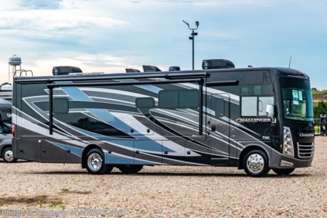 9/15/21  &lt;a href=&quot;http://www.mhsrv.com/thor-motor-coach/&quot;&gt;&lt;img src=&quot;http://www.mhsrv.com/images/sold-thor.jpg&quot; width=&quot;383&quot; height=&quot;141&quot; border=&quot;0&quot;&gt;&lt;/a&gt;  The 2022 Thor Motor Coach Challenger 35MQ luxury RV measures approximately 37 feet in length and features (2) slide-out rooms including a full-wall slide, king size Tilt-A-View bed, frameless dual pane windows, exterior entertainment center, LED lighting, residential refrigerator, inverter and bedroom TV. This beautiful new motorhome also features the new Ford chassis with 7.3L PFI V-8, 350HP, 468 ft. lbs. torque engine, a 6-speed TorqShift&#174; automatic transmission, an updated instrument cluster, automatic headlights and a tilt/telescoping steering wheel. The Thor Motor Coach Challenger also features luxury styling furniture throughout, 10&quot; dash radio with navigation &amp; Bluetooth, Girard tankless water heater, aluminum wheels, fully automatic hydraulic leveling system, electric overhead Hide-Away loft, electric patio awning with LED lighting, side hinged baggage doors, roller day/night shades, solid surface kitchen counter, dual roof A/C units, 5,500 Onan generator with auto generator start, as well as heated and enclosed holding tanks. For additional details on this unit and our entire inventory including brochures, window sticker, videos, photos, reviews &amp; testimonials as well as additional information about Motor Home Specialist and our manufacturers please visit us at MHSRV.com or call 800-335-6054. At Motor Home Specialist, we DO NOT charge any prep or orientation fees like you will find at other dealerships. All sale prices include a 200-point inspection, interior &amp; exterior wash, detail service and a fully automated high-pressure rain booth test and coach wash that is a standout service unlike that of any other in the industry. You will also receive a thorough coach orientation with an MHSRV technician, a night stay in our delivery park featuring landscaped and covered pads with full hook-ups and much more! Read Thousands upon Thousands of 5-Star Reviews at MHSRV.com and See What They Had to Say About Their Experience at Motor Home Specialist. WHY PAY MORE? WHY SETTLE FOR LESS?
