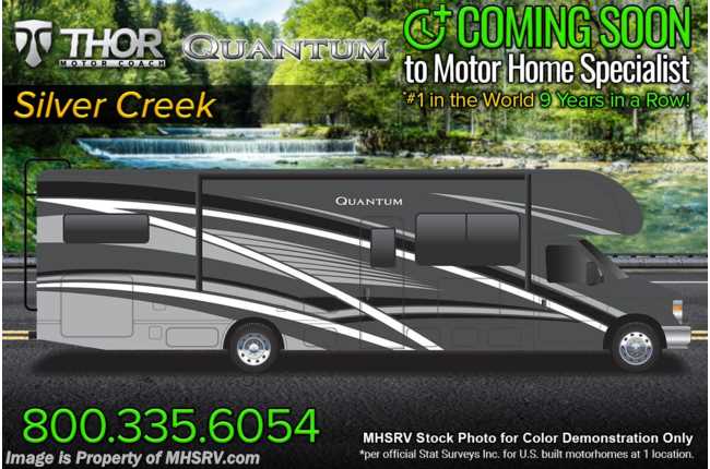2023 Thor Motor Coach Quantum WS31 W/ Luxury Collection, Dual A/Cs, Solar, MORryde© Suspension