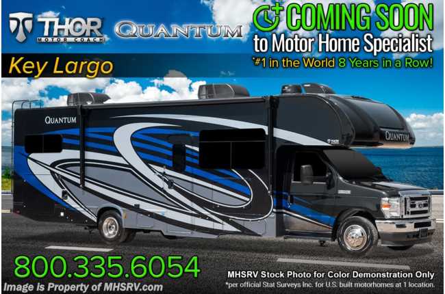 2022 Thor Motor Coach Quantum WS31 W/ Dual A/Cs, Luxury Collection, Solar, MORryde© Suspension, Power Drivers Seat