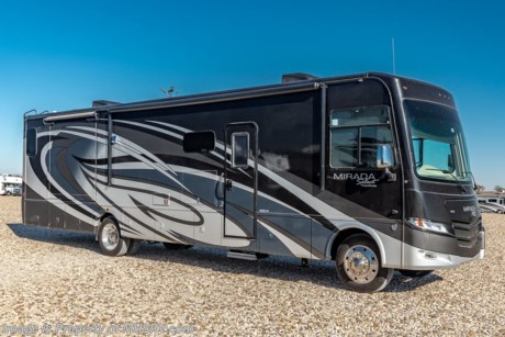 2/9/21 &lt;a href=&quot;http://www.mhsrv.com/coachmen-rv/&quot;&gt;&lt;img src=&quot;http://www.mhsrv.com/images/sold-coachmen.jpg&quot; width=&quot;383&quot; height=&quot;141&quot; border=&quot;0&quot;&gt;&lt;/a&gt;  Used Coachmen RV for sale – 2017 Coachmen Mirada Select 37TB with 2 slides and 25,744 miles. This RV is approximately 38 feet in length and features 305HP Ford engine, 6 speed Ford chassis, automatic leveling system, aluminum wheels, 5K lb. hitch, electric/gas water heater, power patio awning, power visor, pass-thru storage, black tank rinsing system, water filtration system, exterior shower, exterior entertainment, clear paint mask, fiberglass roof, inverter, booth converts to sleeper, 7 foot ceilings, dual pane windows, hardwood cab, day/night shades, convection microwave, 3 gas burner range with oven, residential refrigerator with ice maker, glass shower door with seat, stackable washer and dryer, 3 Flat Panel TVs, and much more. For additional information and photos please visit Motor Home Specialist at ww.MHSRV.com or call 800-335-6054.