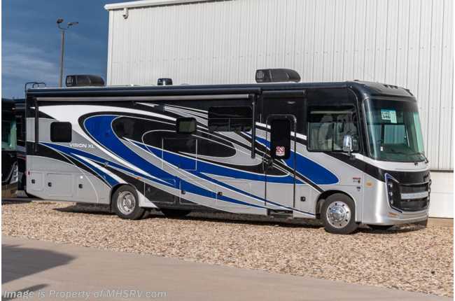 2022 Entegra Coach Vision XL 34G W/ OH loft, Customer Value Pkg, Combo W/D, Theater Seating