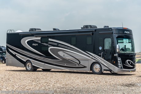 1/4/22  &lt;a href=&quot;http://www.mhsrv.com/thor-motor-coach/&quot;&gt;&lt;img src=&quot;http://www.mhsrv.com/images/sold-thor.jpg&quot; width=&quot;383&quot; height=&quot;141&quot; border=&quot;0&quot;&gt;&lt;/a&gt;  MSRP $376,350. The New 2022 Thor Motor Coach Aria Diesel Pusher Model 4000 2 full bath is approximately 40 feet 11 inches in length and features (3) slide-out rooms, 2 full baths, king size Tilt-A-View inclining bed, stainless steel residential refrigerator, solid surface counter tops, stack washer/dryer and (2) ducted 15,000 BTU A/Cs with heat pumps. The Aria is powered by a Cummins 360HP diesel engine, Freightliner XC-R raised rail chassis, Allison automatic transmission Air-Ride suspension and features automatic leveling jacks with touch pad controls, touchscreen dash radio with GPS, polished tile floors and much more. For more complete details on this unit and our entire inventory including brochures, window sticker, videos, photos, reviews &amp; testimonials as well as additional information about Motor Home Specialist and our manufacturers please visit us at MHSRV.com or call 800-335-6054. At Motor Home Specialist, we DO NOT charge any prep or orientation fees like you will find at other dealerships. All sale prices include a 200-point inspection, interior &amp; exterior wash, detail service and a fully automated high-pressure rain booth test and coach wash that is a standout service unlike that of any other in the industry. You will also receive a thorough coach orientation with an MHSRV technician, an RV Starter&#39;s kit, a night stay in our delivery park featuring landscaped and covered pads with full hook-ups and much more! Read Thousands upon Thousands of 5-Star Reviews at MHSRV.com and See What They Had to Say About Their Experience at Motor Home Specialist. WHY PAY MORE?... WHY SETTLE FOR LESS?