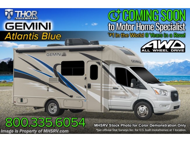 New 2022 Thor Motor Coach Gemini 23TW available in Alvarado, Texas